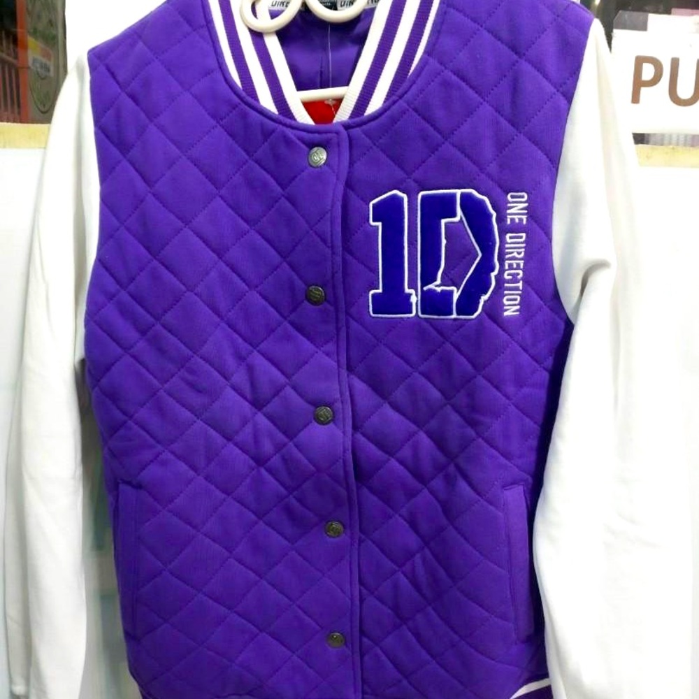 ISO ONE DIRECTION VARSITY JACKET!